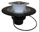 HL62.1B/1 Dachabl. DN110 m. Klemmelem. u Heizung (10-30W/230V).