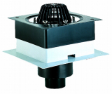 HL63/2 Dachabl. DrainBox DN125 m. Klemmelem.