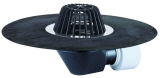 HL64H Dachabl. DN75/110 waagr m. Bitumen manschette