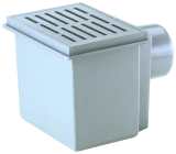 HL71 Kellerabl. DN110 waagr 170x240mm/ 155x225mm Kst.