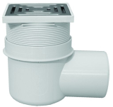 HL72N/7 Kellerabl. DN75 waagr 147x147mm/ 138x138mm