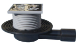HL90 Balk.- u. Terr.abl. DN40/50 waagr 123x123mm/115x115mm