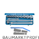 GEDORE Steckschl�ssel-Satz D32EMU-2 3/4"vierkant mit Umschaltknarre 14-teilig
