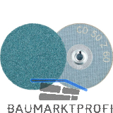 Fiberscheibe Combiclick � 50 mm Korn 60 f�r Metallschliff