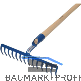 SONNECK Baurechen geh�rtet 14 Zinken mit Stiel