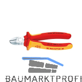 KNIPEX VDE-Seitenschneider Form 0 DIN 5749 L�nge 125 mm