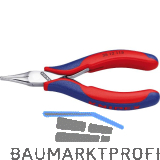 KNIPEX Elektronik Greifzange 3512 DIN 9655 flache Backen, 2K, L=115 mm