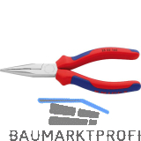 KNIPEX Langschnabelzange DIN 5745 gerade 2K-Griff L�nge 160 mm