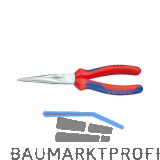 KNIPEX Mechanikerzange DIN 5745 mit geraden flach-runden Backen L�nge 200 mm