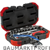GEDORE RED Steckschl�ssel-Satz 1/4" R4900 mit Umschaltknarre 16-teilig