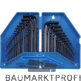 BGS Sechskant-Stiftschl�ssel-Satz Metrisch/Zoll 30-teilig