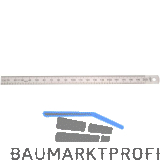 HOREX Stahlma�stab biegsam 500 x 30 x 1.0 mm Inox Genauigkeit II
