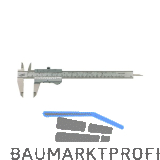 HELIOS PREISSER Messschieber Duo-Fix DIN 862 0-150 mm