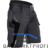 K�BLER Shorts Bodyforce 2425 anthrazit/schwarz 46