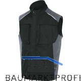 K�BLER Weste Activiq 7250 schwarz/anthrazit 3XL