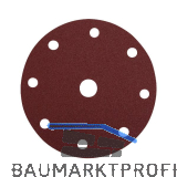 STARCKE Klettscheibe 8 Loch Typ 732EK Durchmesser 150 mm Korn 80