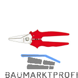 ERDI Combi-Schere gerade mit Kunststoffgriff L�nge 195 mm