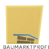 Ara-Spachtel Kunststoff Kanten rundum abgeschr�gt 91 x 91 x 94 x 78 mm