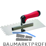 SCHULLER Gl�ttkelle 2-K-Griff 280 x 130mm Z6 x 6 rostfrei