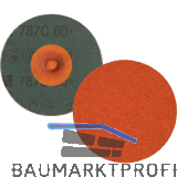 3M Fiberscheibe Roloc 787C � 76,2 mm Korn 120 Fb. orange f�r Edelstahl