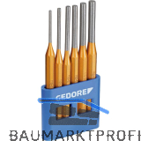 GEDORE Splintentreiber-Satz achtkant 6-teilig im PVC-Halter