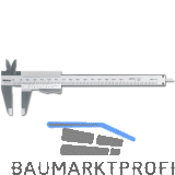 MITUTOYO Analog-Messschieber Momentklemmung Tiefenma� flach Messbereich 0-150mm