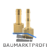 Druckluft Einschraubt�lle Messing mit AG 1/2" f�r 9 mm Schlauch