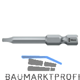 WERA Bit-Einsatz 868/4 lang 1/4"sechskant 2/50 mm Innenvierkant