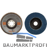 LUKAS Schleiflamellenteller SLTO Zirkonkorund � 125 mm Korn 60