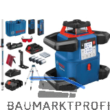 BOSCH Rotationslaser GRL 600 CHV Set IP68 rot