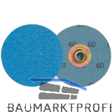 LUKAS Schleifblatt PSG 025 selbstspannend Zirkonkorund � 25 mm Korn 60