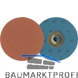 LUKAS Schleifblatt PSG 025 selbstspannend Normalkorund verst�rkt � 25 mm Korn 60