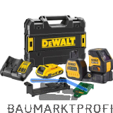 DEWALT Akku-Kreuzlinienlaser gr�n DCE088D1G18-QW 12/18 Volt / 2,0 Ah