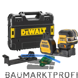 DEWALT Akku-Kreuzlinienlaser 5-Punkt gr�n DCE825NG18-XJ 12/18 Volt