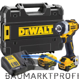 DEWALT Akku Schlagschrauber DCF901P2-QW 12 Volt / 2x 5,0 Ah