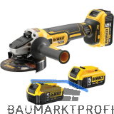 DEWALT Akku-Winkelschleifer DCG405P3-QW 18 Volt / 5,0 Ah