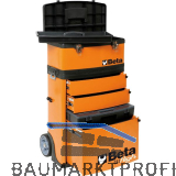 BETA Werkzeug-Trolley C41H mit zwei stapelbaren Modulen