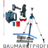 BOSCH Rotationslaser GRL 300 HV Set IP54 selbstnivellierend