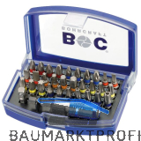 BOHRCRAFT Bit Satz PB 32 CR 32-teilig mit Farbring