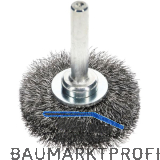 OSBORN Rundb�rste mit Schaft 40 x 11 x 6 mm Stahldraht