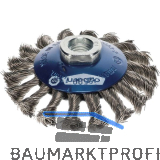 OSBORN Kegelb�rste mit Gewinde 115 x 15 x 20 mm Stahldraht gezopft