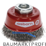 OSBORN Fl�chenreinigungs Topfb�rste 60 x 20 mm Stahldraht M14