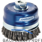 OSBORN Topfb�rste 90 x 32 mm Stahldraht gezopft M14