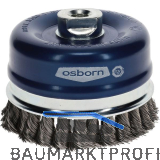 OSBORN Topfb�rste 100 x 20 mm Stahldraht gezopft M14