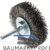 OSBORN Rundb�rste mit Schaft 60 x 18 x 6 mm rostfreier Stahldraht