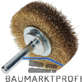 OSBORN Rundb�rste mit Schaft 50 x 17 x 6 mm Messing