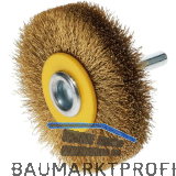 OSBORN Rundb�rste mit Schaft 60 x 18 x 6 mm Messing