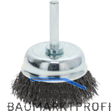 OSBORN Topfb�rste mit Schaft 50 x 17 x 6 mm rostfreier Stahldraht