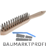 OSBORN Hand-Drahtb�rste 2-reihig Stahldraht