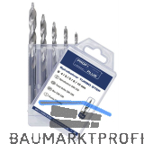 BOHRCRAFT Bohrer-Kassette Turbo Step KG13 DIN338 HSS-G � 4-10 mm 5-teilig